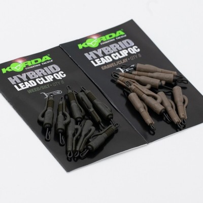 Korda QC Hybrid Lead Clip Weed/Silt