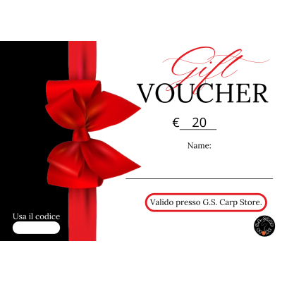 BUONO REGALO G.S. CARP STORE