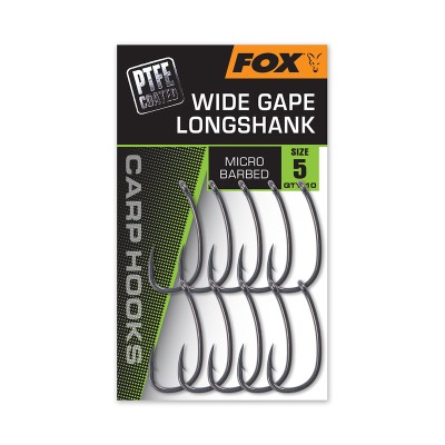FOX SUPER WIDE GAPE LONG SHANK