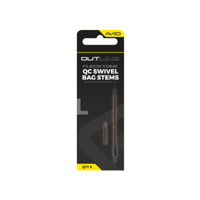 AVID CARP OUTLINE FLECKTONE LONG BAG STEM - QC