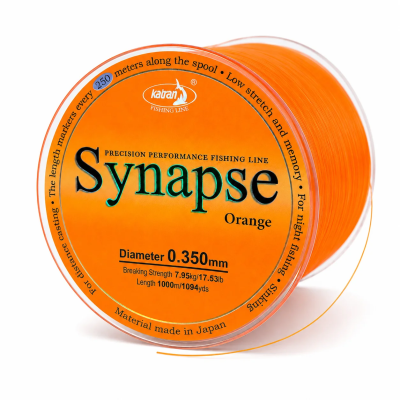 Katran Fishing Line Synapse Orange 1000m