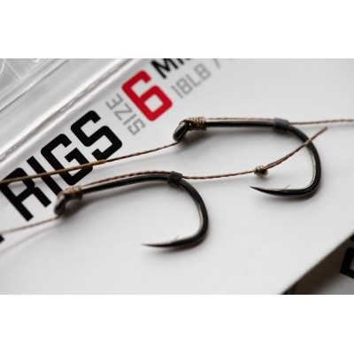 Korda Basix Hair Rigs Wide Gape 18lb