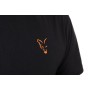 FOX CLASSIC T - BLACK & ORANGE