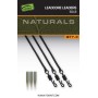 Fox Naturals Leadcore Leaders 50 lb x 3